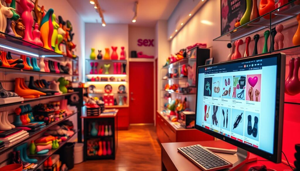 Buying sex toys online and in-store